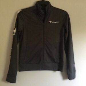Champion Charcoal Grey Jacket, zip-up, size XL